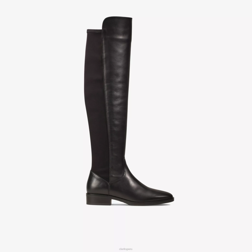 HZVP495 carrito puro cuero negro Clarks