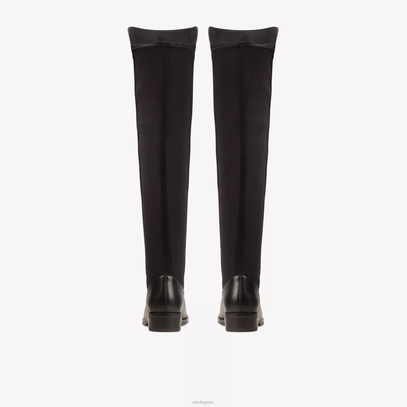 HZVP495 carrito puro cuero negro Clarks
