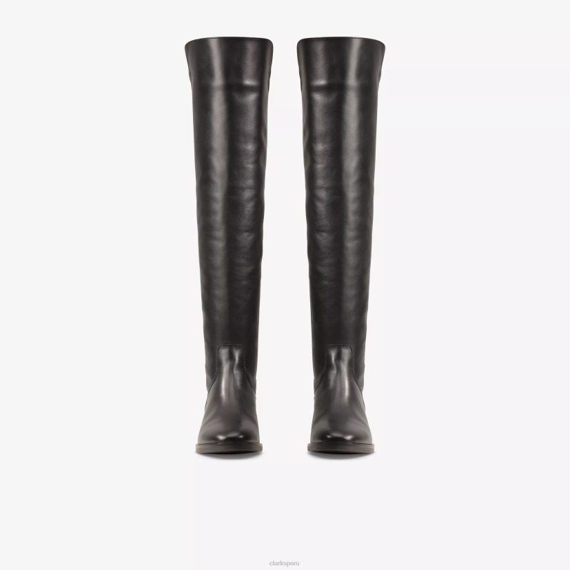 HZVP495 carrito puro cuero negro Clarks