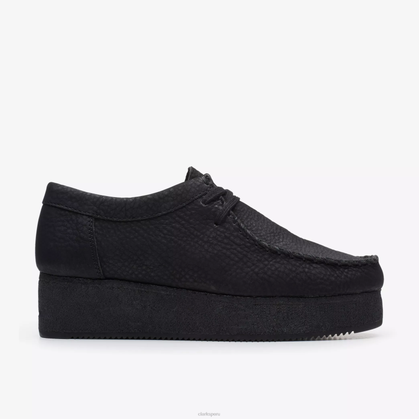 HZVP496 wallacraft lo nubuck negro Clarks