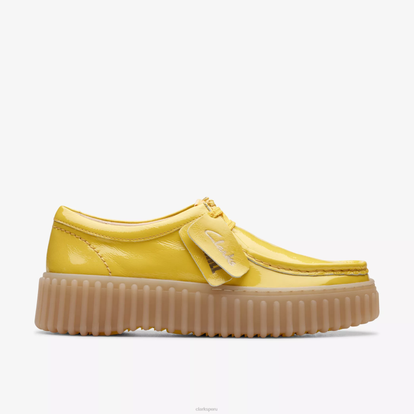 HZVP571 abeja torhill patente amarilla Clarks