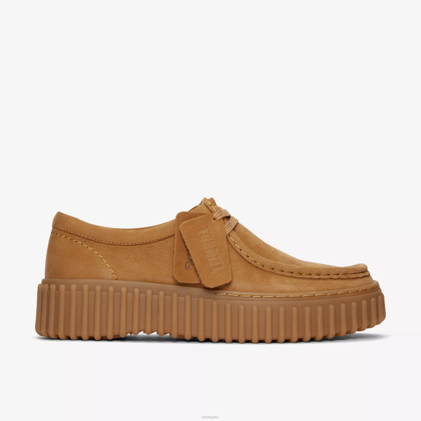 HZVP572 abeja torhill nubuck tostado claro Clarks