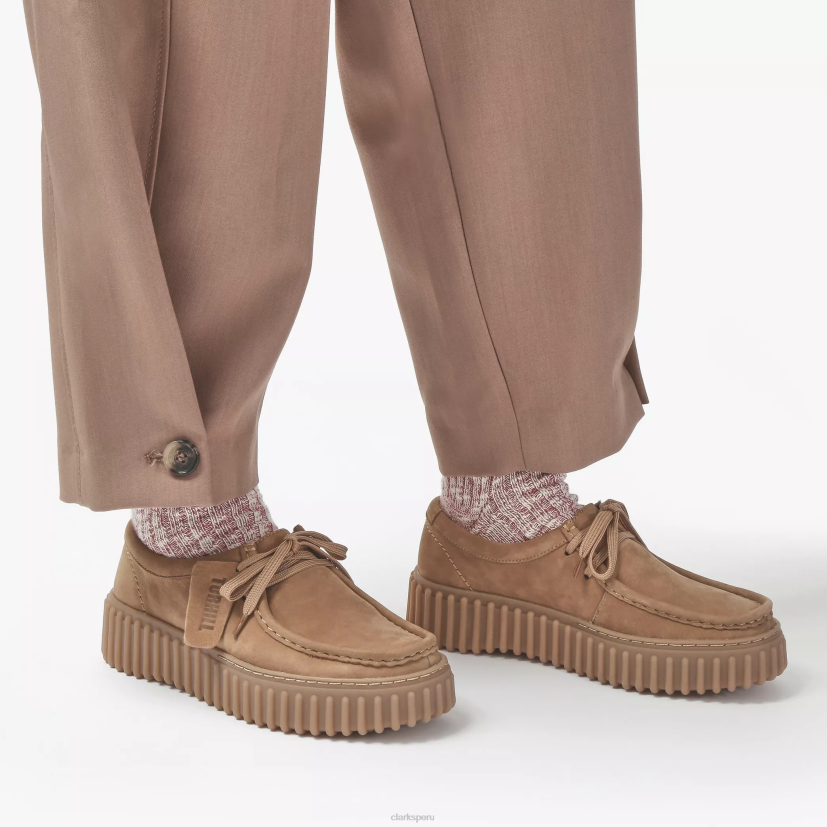 HZVP572 abeja torhill nubuck tostado claro Clarks