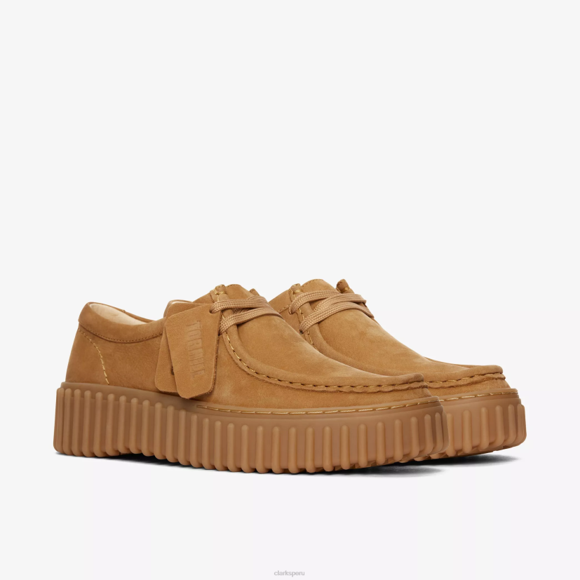HZVP572 abeja torhill nubuck tostado claro Clarks