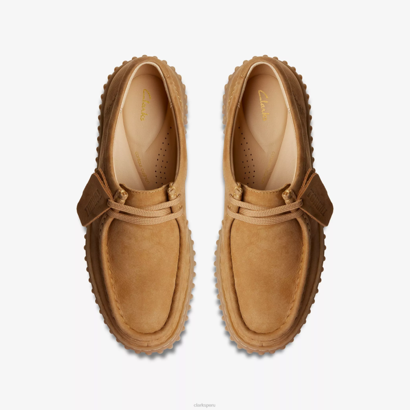 HZVP572 abeja torhill nubuck tostado claro Clarks