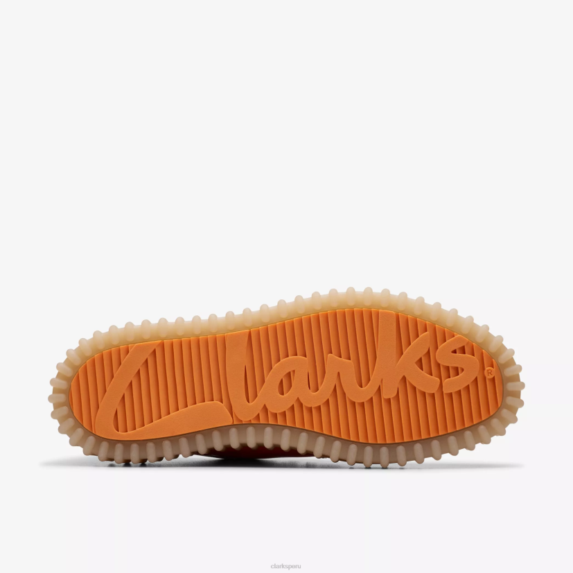 HZVP573 abeja torhill charol naranja Clarks