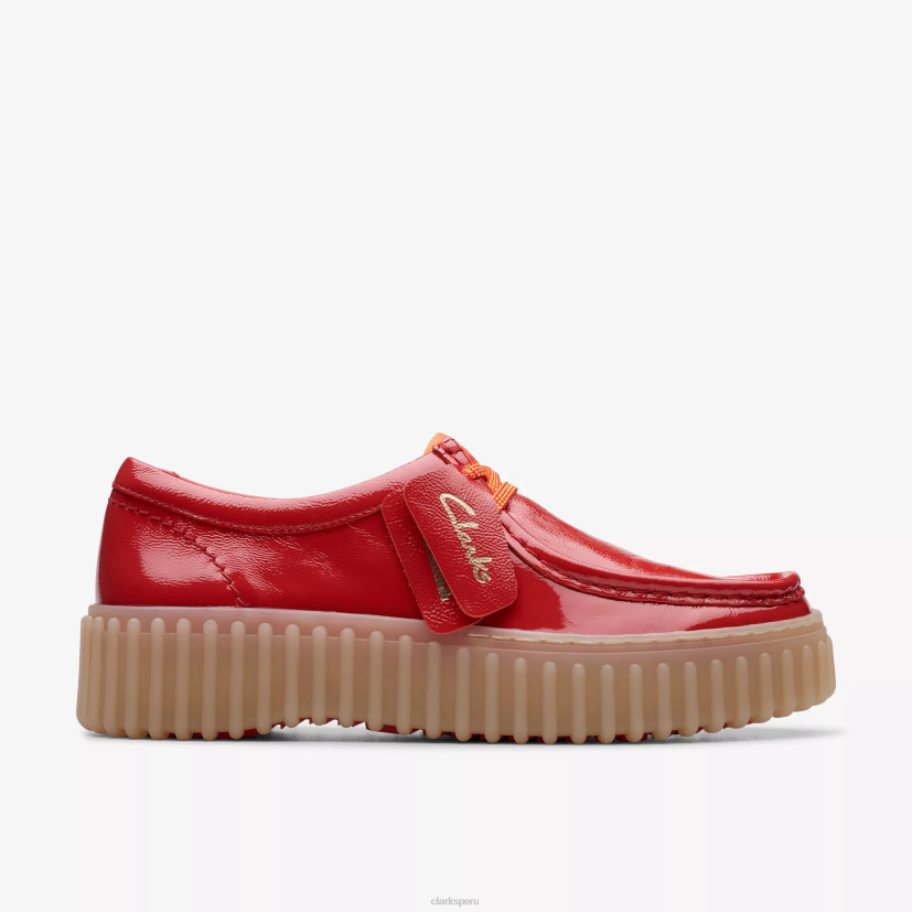 HZVP576 abeja torhill charol rojo Clarks