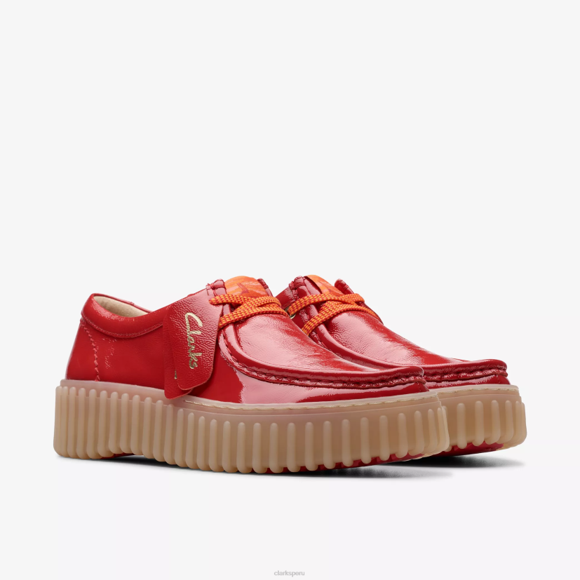 HZVP576 abeja torhill charol rojo Clarks