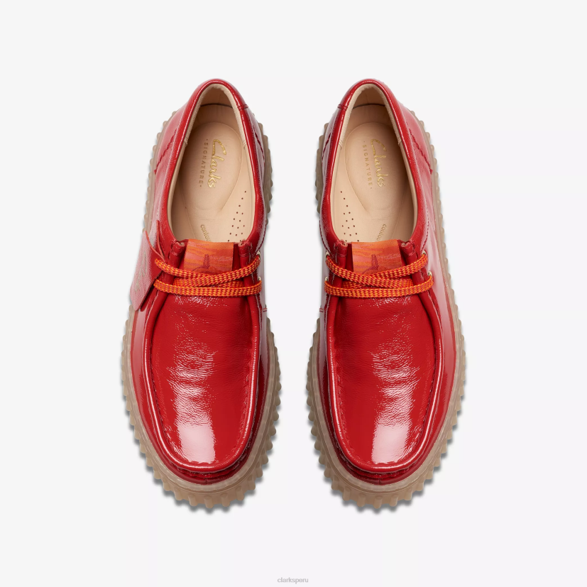 HZVP576 abeja torhill charol rojo Clarks