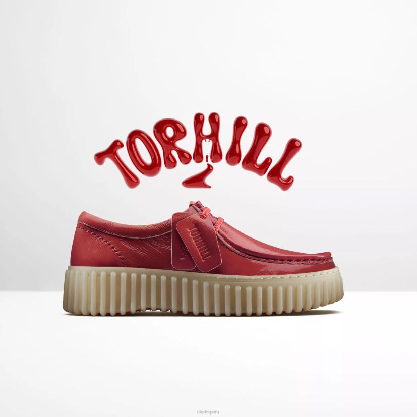 HZVP576 abeja torhill charol rojo Clarks