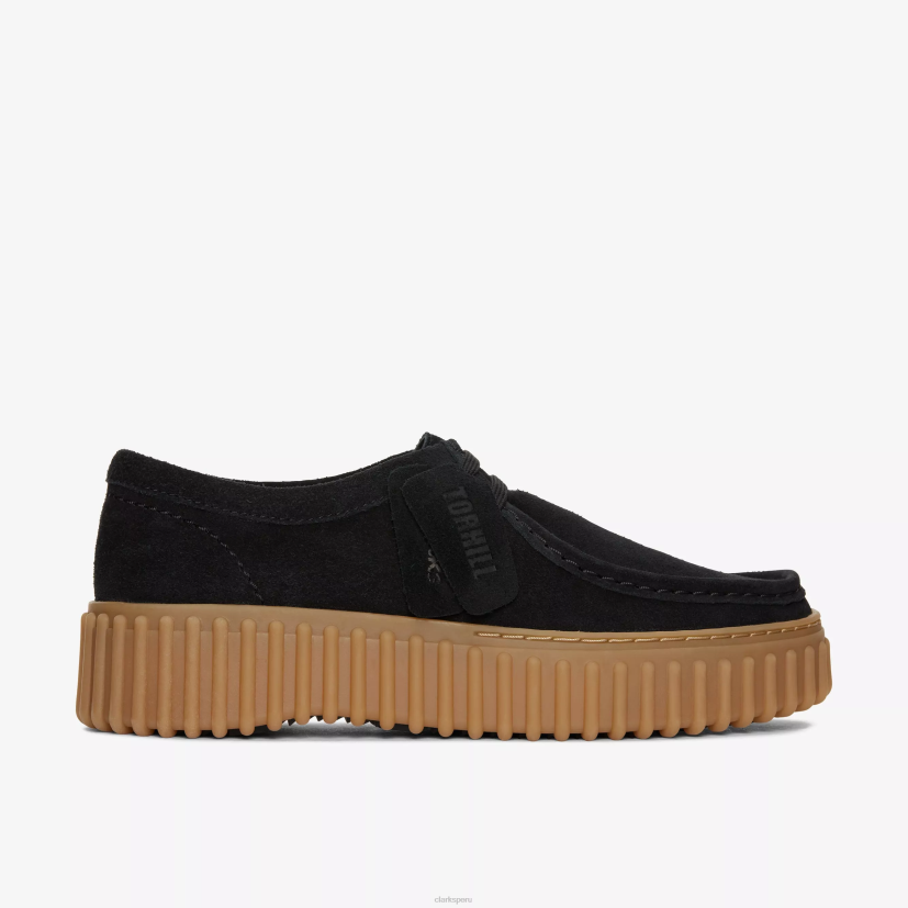 HZVP581 abeja torhill ante negro Clarks