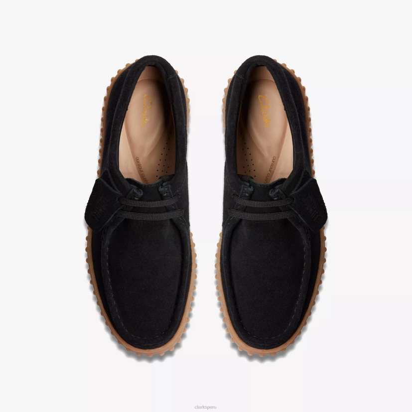 HZVP581 abeja torhill ante negro Clarks