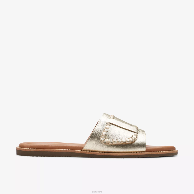 HZVP105 mula marítima cuero champán Clarks