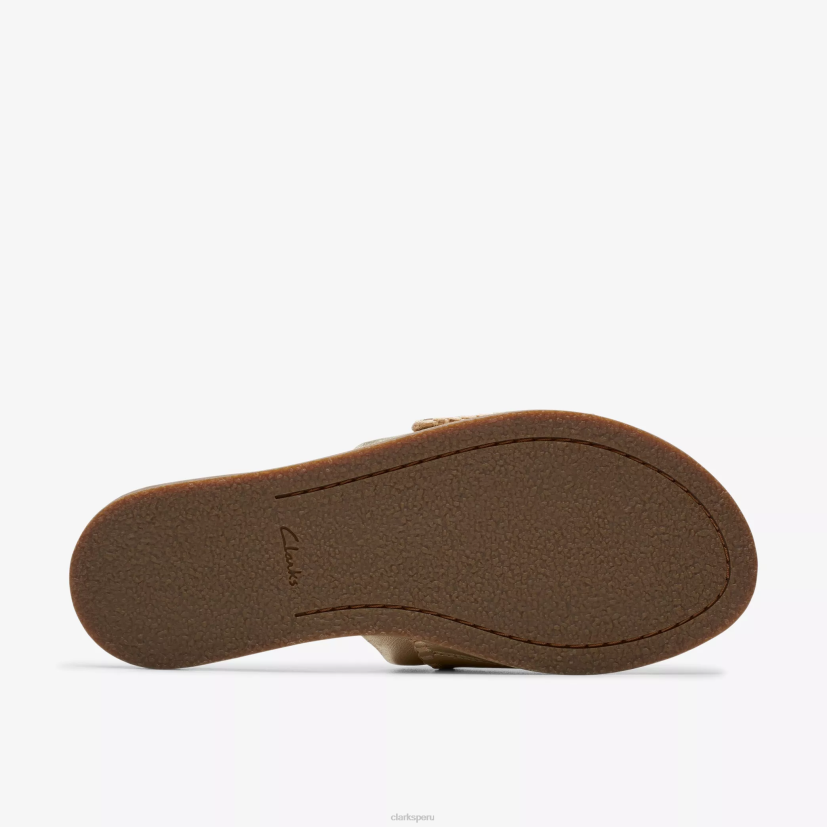HZVP105 mula marítima cuero champán Clarks