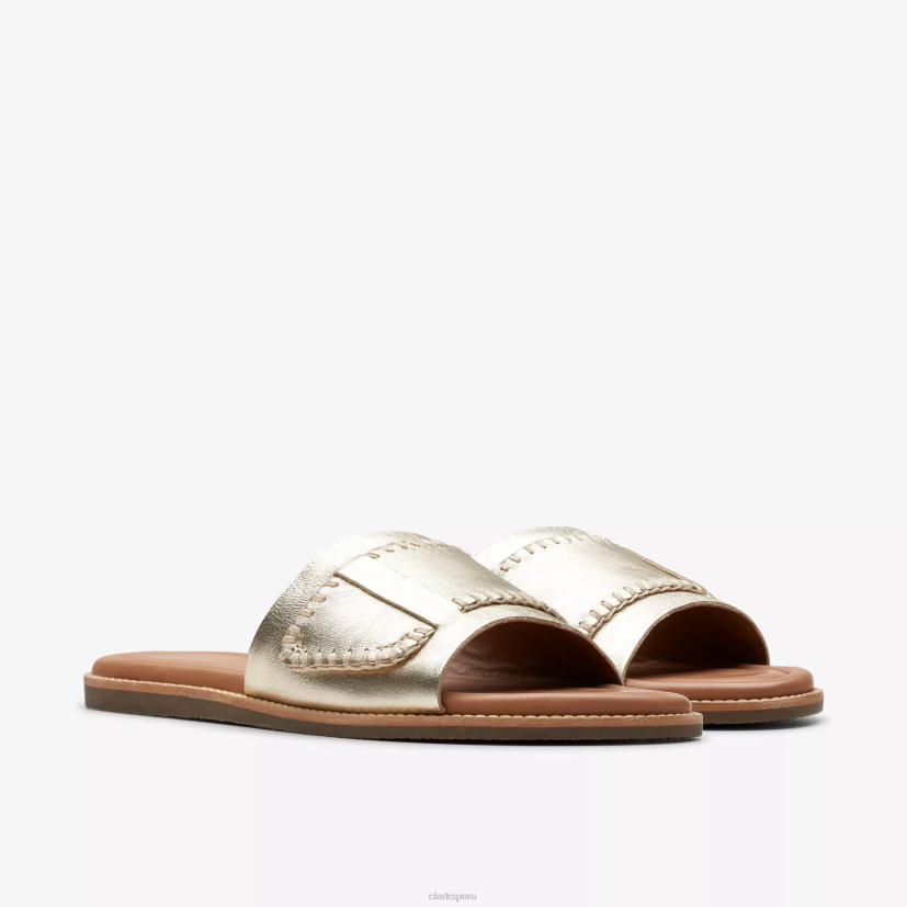 HZVP105 mula marítima cuero champán Clarks