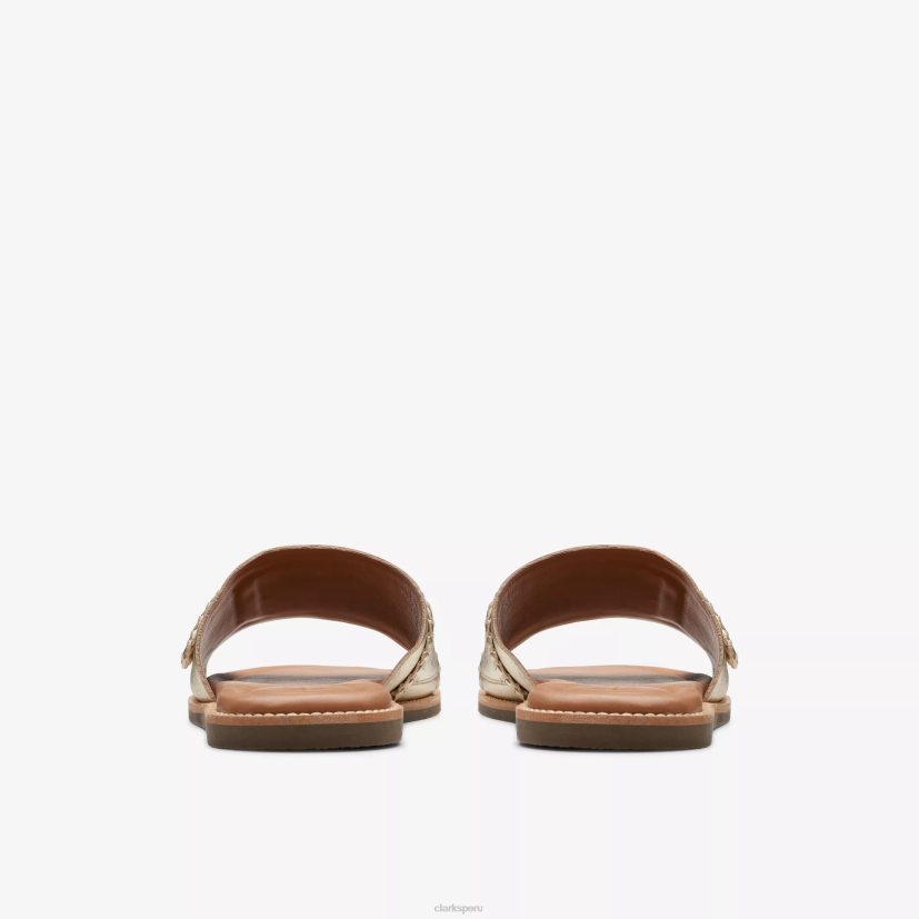 HZVP105 mula marítima cuero champán Clarks