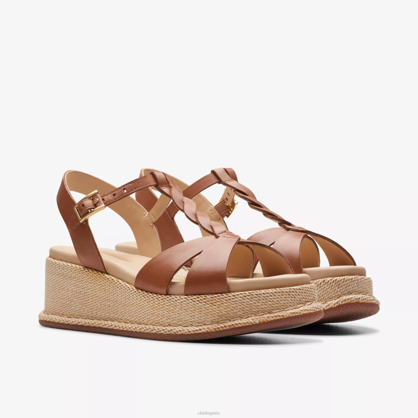 HZVP107 giro kimmei cuero marrón Clarks