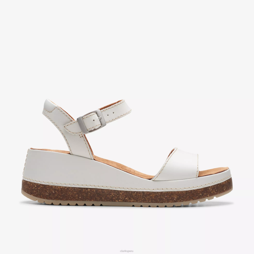 HZVP10 lirio kasanda cuero blanco roto Clarks