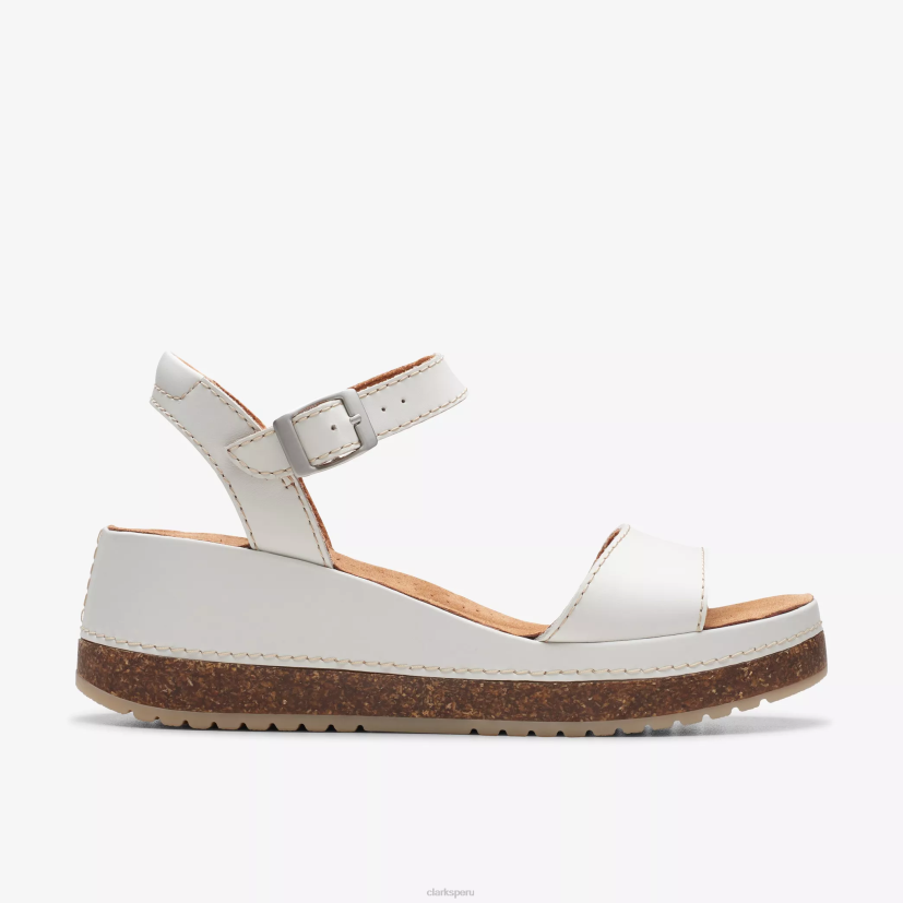 HZVP10 lirio kasanda cuero blanco roto Clarks