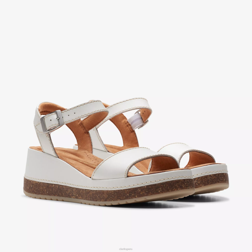 HZVP10 lirio kasanda cuero blanco roto Clarks