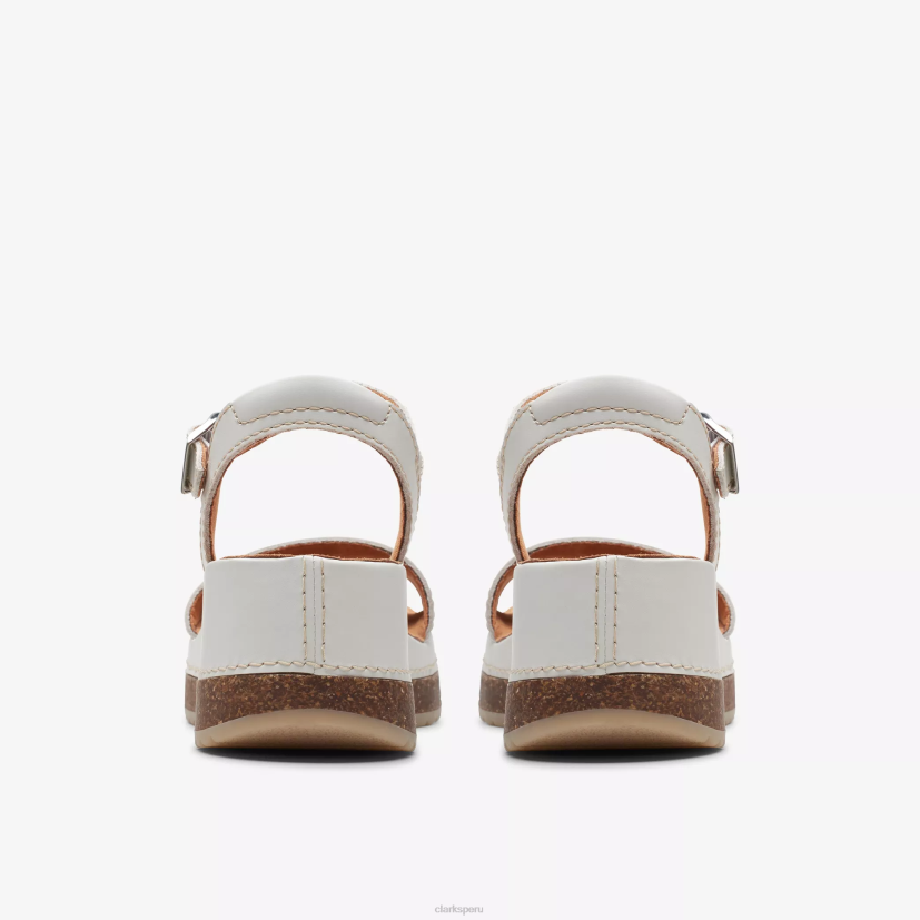 HZVP10 lirio kasanda cuero blanco roto Clarks