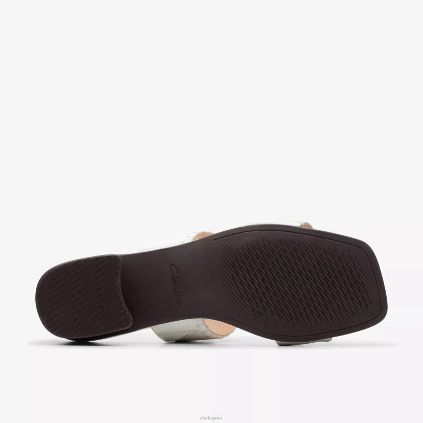 HZVP115 mula serina35 cuero blanco roto Clarks