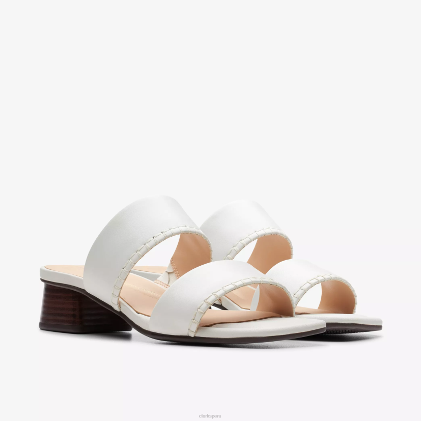 HZVP115 mula serina35 cuero blanco roto Clarks