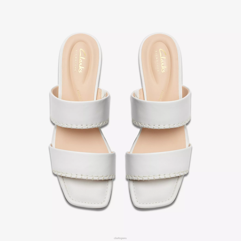HZVP115 mula serina35 cuero blanco roto Clarks