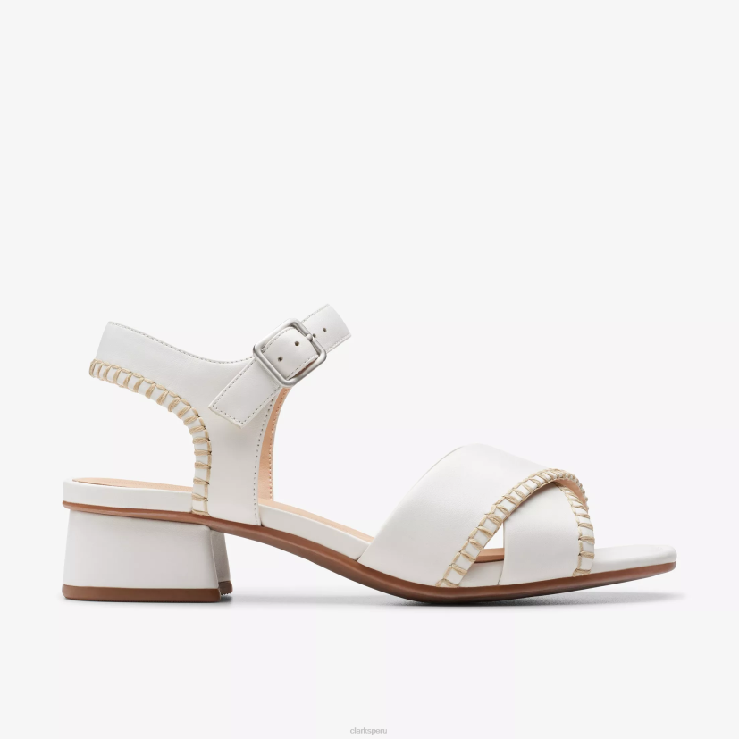HZVP118 serina35 cruz cuero blanco roto Clarks