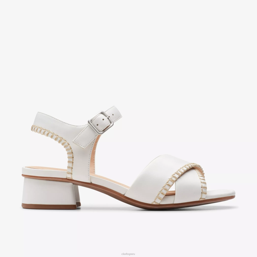 HZVP118 serina35 cruz cuero blanco roto Clarks