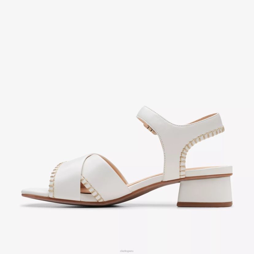 HZVP118 serina35 cruz cuero blanco roto Clarks