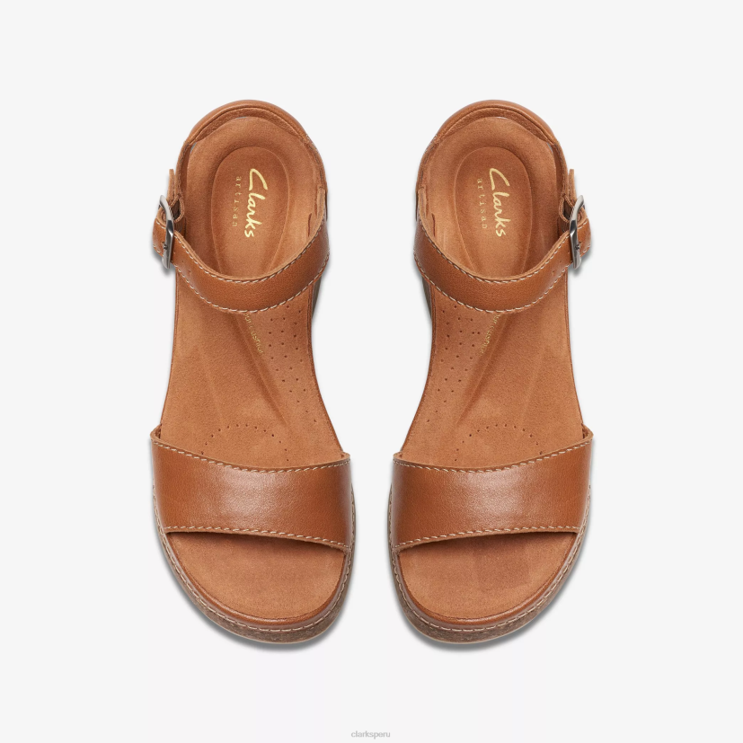 HZVP11 lirio kasanda cuero marrón Clarks