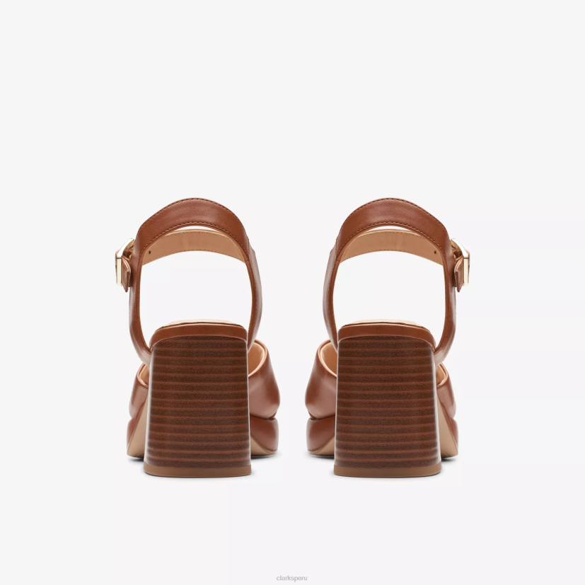 HZVP120 lujoso 75 rae cuero marrón Clarks
