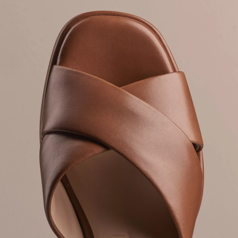 HZVP120 lujoso 75 rae cuero marrón Clarks