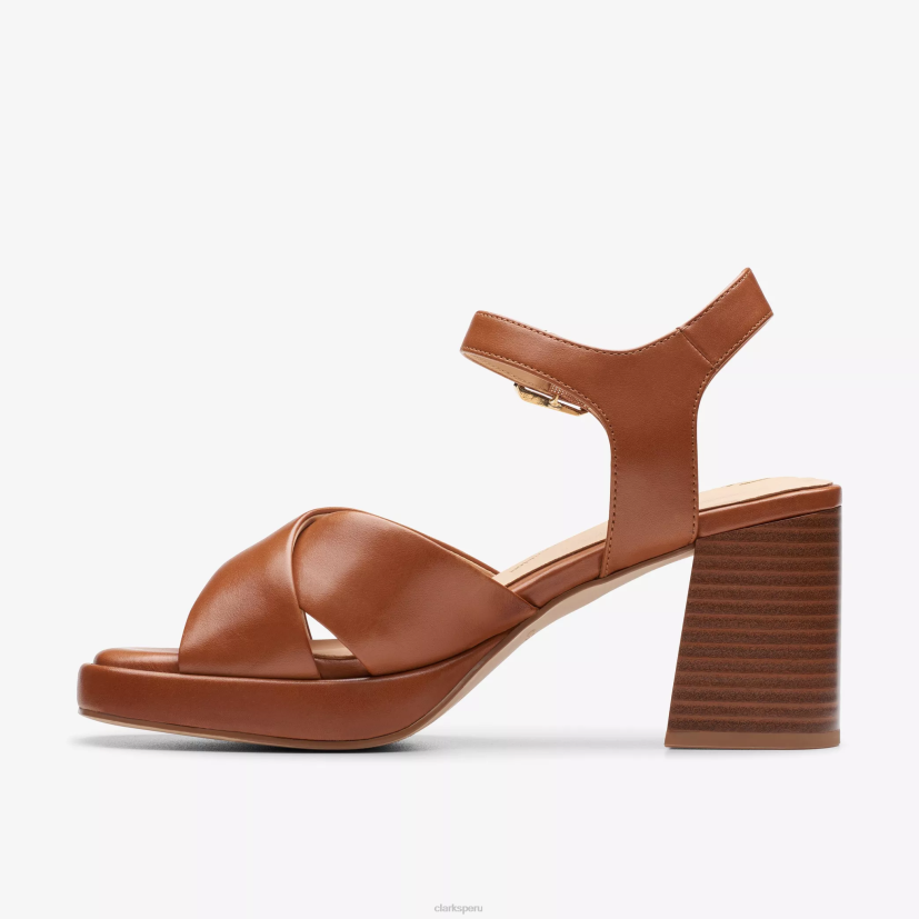 HZVP120 lujoso 75 rae cuero marrón Clarks