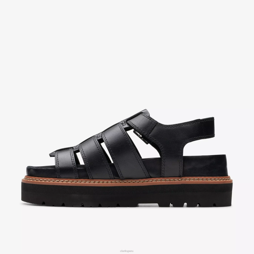 HZVP123 giro de oriana cuero negro Clarks