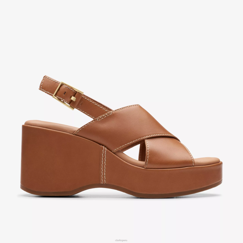 HZVP124 deseo manon cuero marrón Clarks
