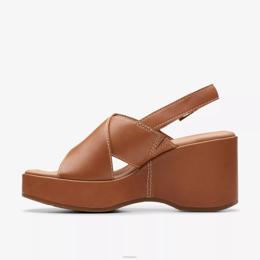 HZVP124 deseo manon cuero marrón Clarks