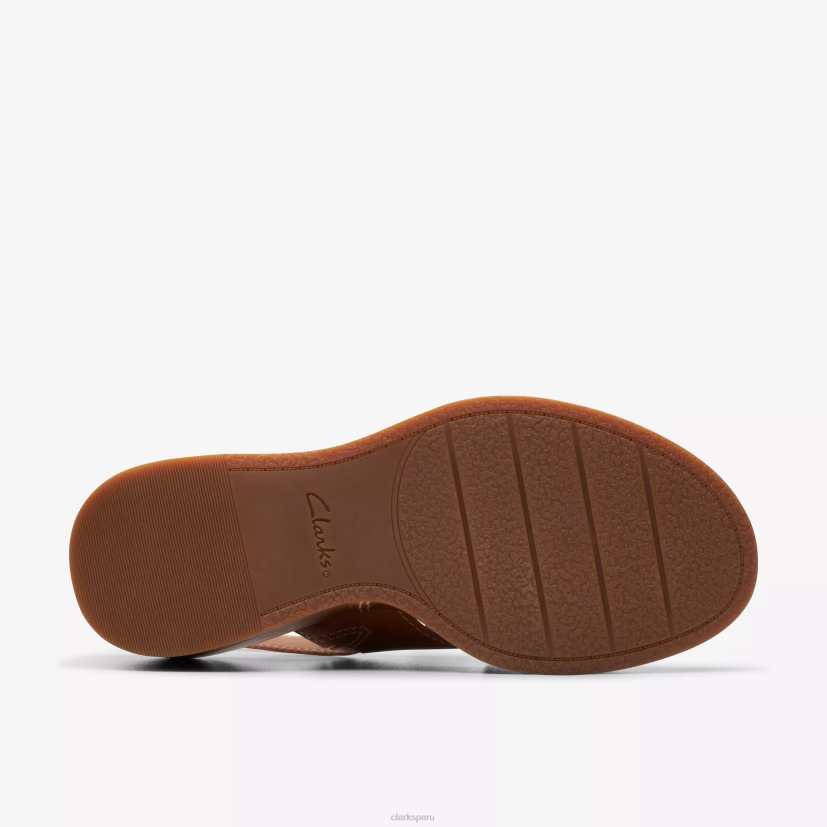 HZVP124 deseo manon cuero marrón Clarks
