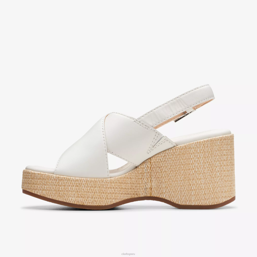 HZVP125 deseo manon cuero blanco roto Clarks
