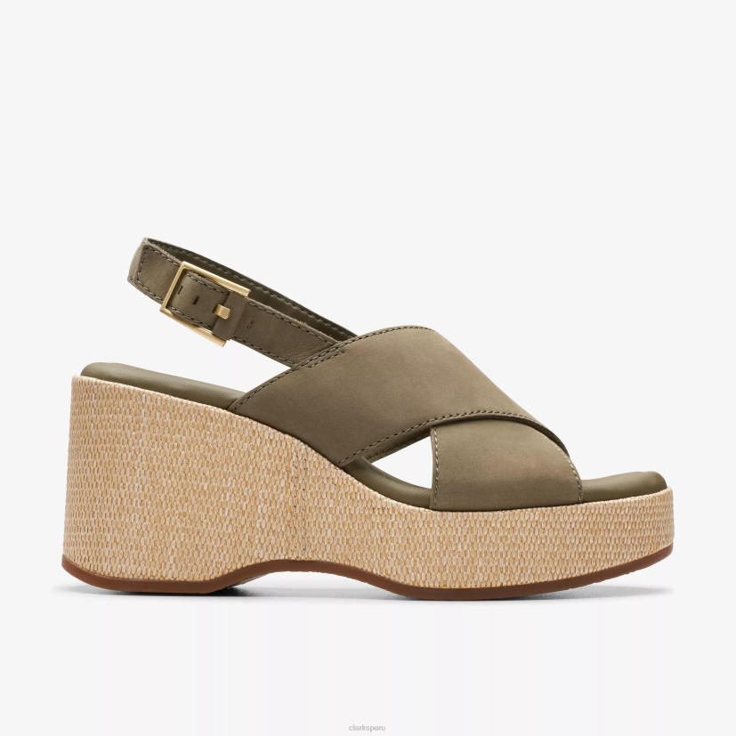 HZVP126 deseo manon nubuck oliva Clarks