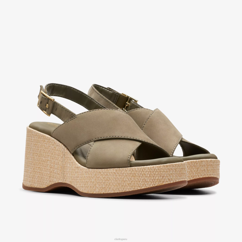 HZVP126 deseo manon nubuck oliva Clarks