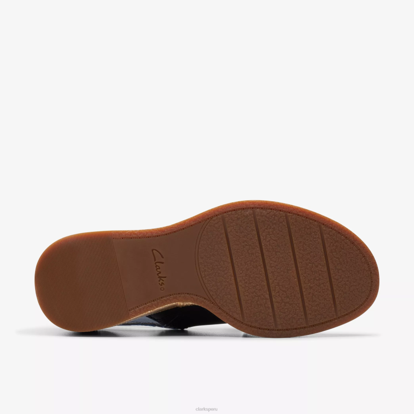 HZVP127 deseo manon cuero azul marino Clarks
