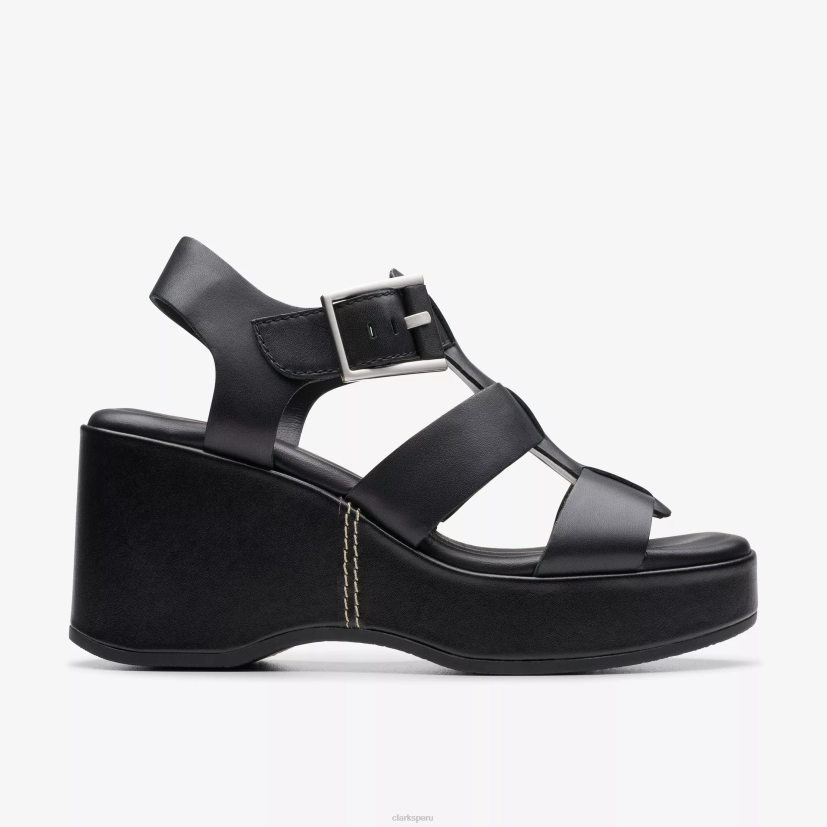 HZVP129 cala manon cuero negro Clarks