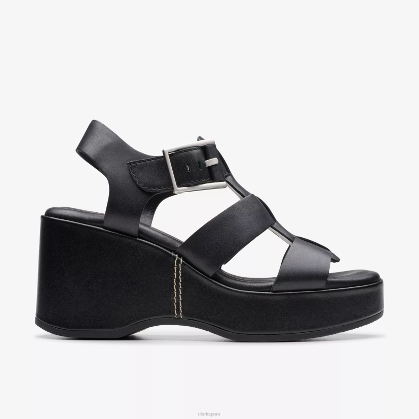 HZVP129 cala manon cuero negro Clarks