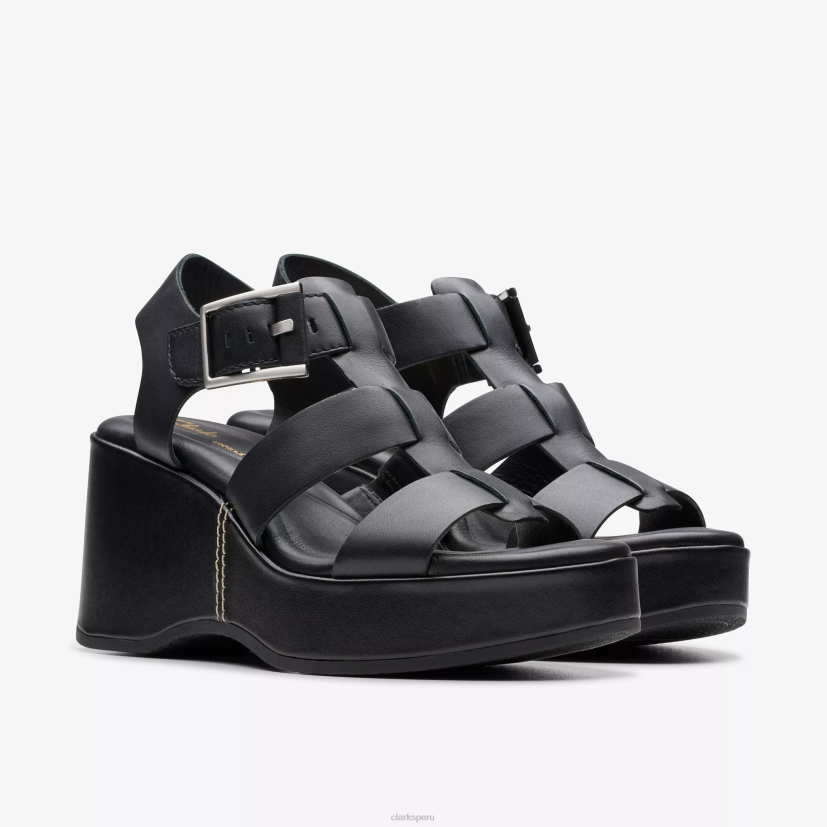 HZVP129 cala manon cuero negro Clarks