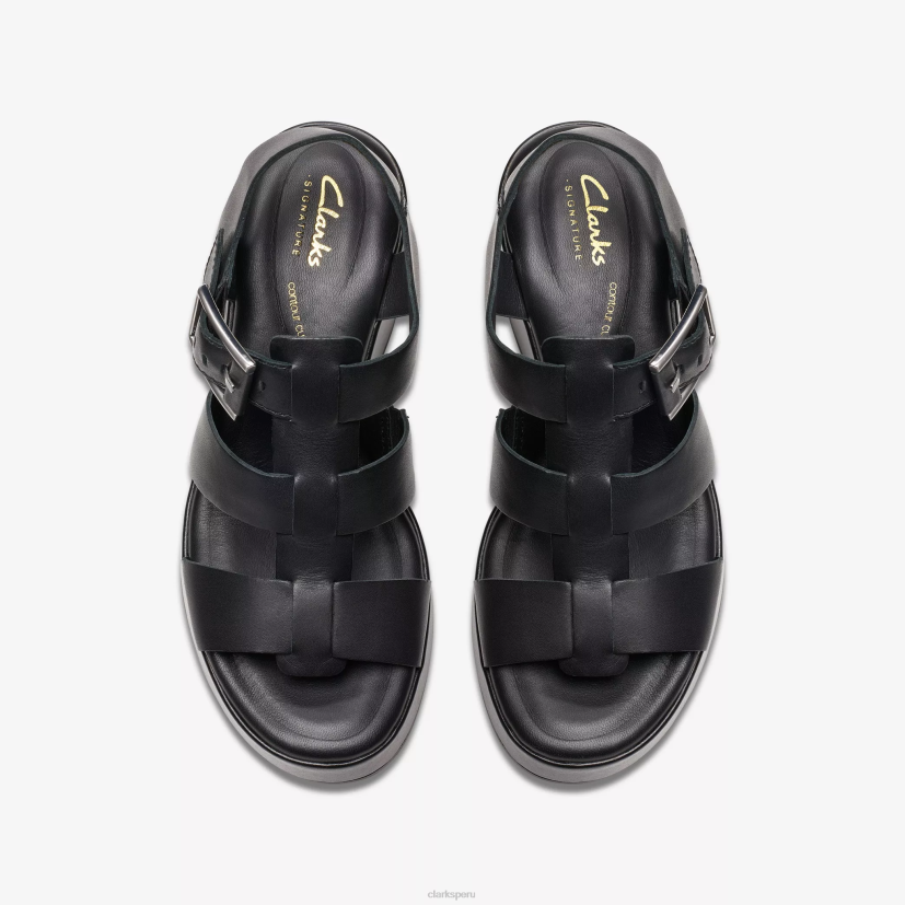 HZVP129 cala manon cuero negro Clarks