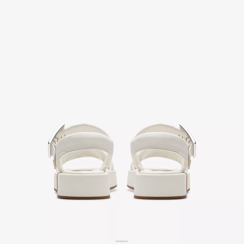 HZVP132 correa alda cuero blanco roto Clarks