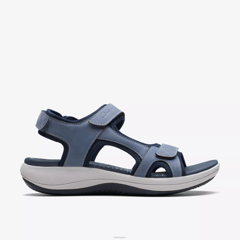 HZVP136 bahía de mira azul denim Clarks