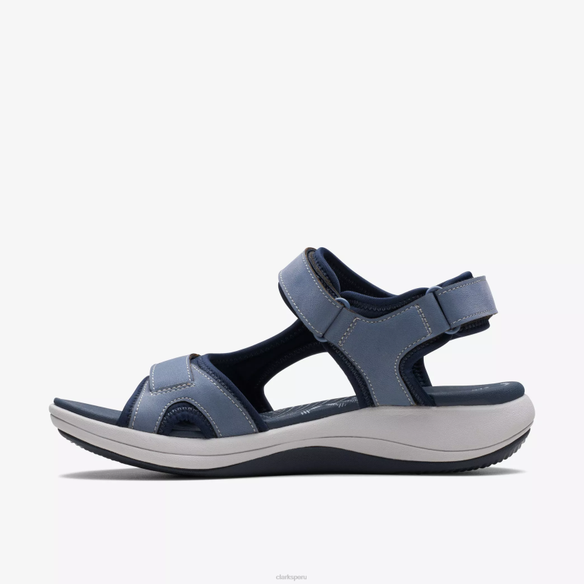 HZVP136 bahía de mira azul denim Clarks